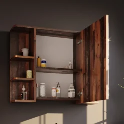 Badspiegelschrank Fynn Oldstyle 79.6 x 64 cm Vicco