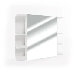 Badspiegelschrank Fynn Weiß 79.6 x 64 cm Vicco