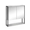 Badspiegelschrank Fyrk Beton 60 x 60.6 cm Vicco