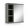 Badspiegelschrank Joli Greige 60 x 60 cm mit Spiegel Vicco