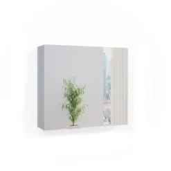 Badspiegelschrank Kate Weiß 67 x 59.2 cm Vicco