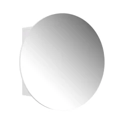 Badspiegelschrank Loki Weiß 60 x 60 cm mit 2 Fächern Vicco