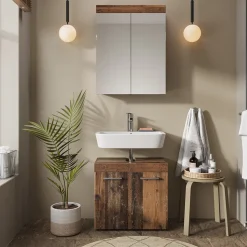 Badspiegelschrank Luna Oldstyle 60 x 77 cm Vicco