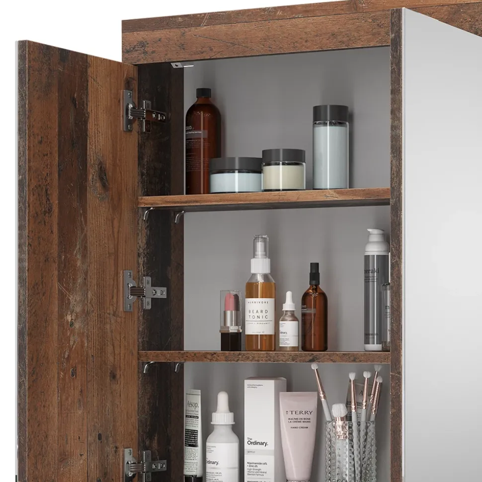 Badspiegelschrank Luna Oldstyle 60 x 77 cm Vicco