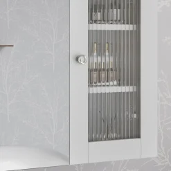 Badspiegelschrank Malte Weiß 60 x 50 cm mit Spiegel Vicco