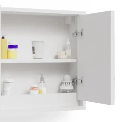 Badspiegelschrank Mila Weiß 55 x 45 cm Vicco