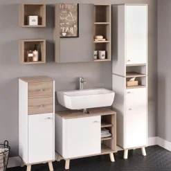 Badspiegelschrank Senyo Sonoma 62 x 64 cm Vicco