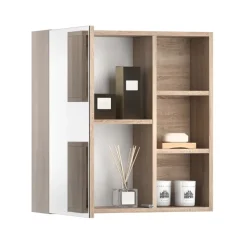 Badspiegelschrank Senyo Sonoma 62 x 64 cm Vicco