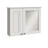 Badspiegelschrank Vanity Weiß 68 x 51 cm Vicco