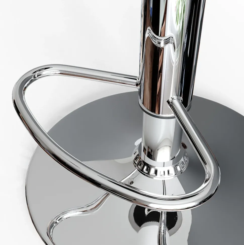 Barhocker 2er Set Weiß 33 x 92 cm 2 Teilig Vicco