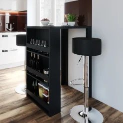 Bartisch Anthrazit 57 x 80 cm Vicco