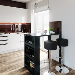 Bartisch Anthrazit 57 x 117 cm Vicco