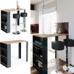 Bartisch Eiche 57 x 117 cm Vicco