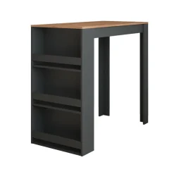 Bartisch Repose Goldkraft Eiche/Anthrazit 57 x 117 cm Vicco