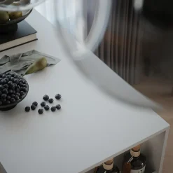 Bartisch Repose Weiß 57 x 117 cm Vicco