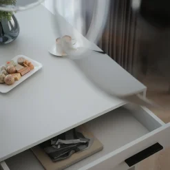 Bartisch Repose Weiß 67 x 100 cm Vicco