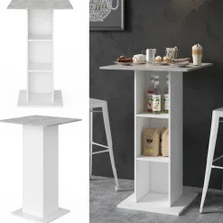 Bartisch Rodeo Beton 70 x 70 cm Vicco