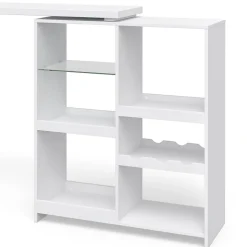 Bartisch Vega Weiß 138 x 39 cm Vicco