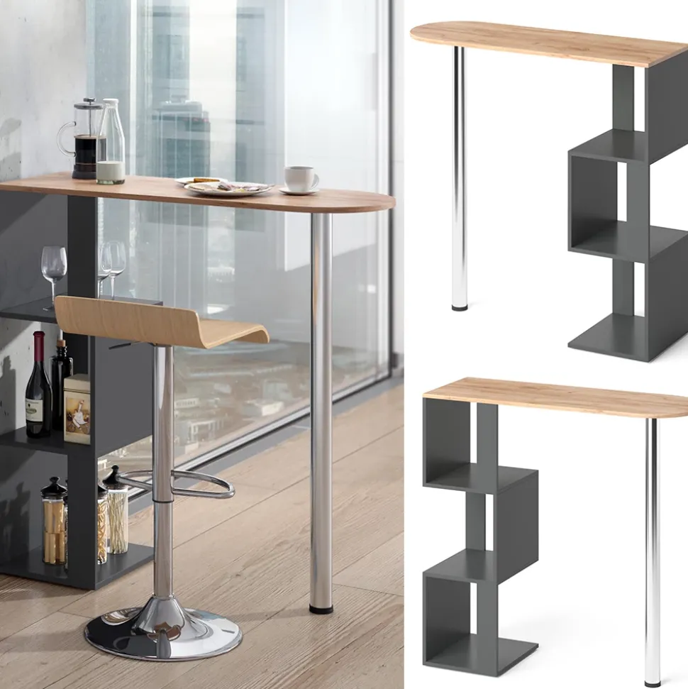 Bartisch Vincent Goldkraft Eiche 113 x 39.8 cm Vicco