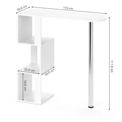 Bartisch Vincent Weiß 113 x 39.8 cm Vicco