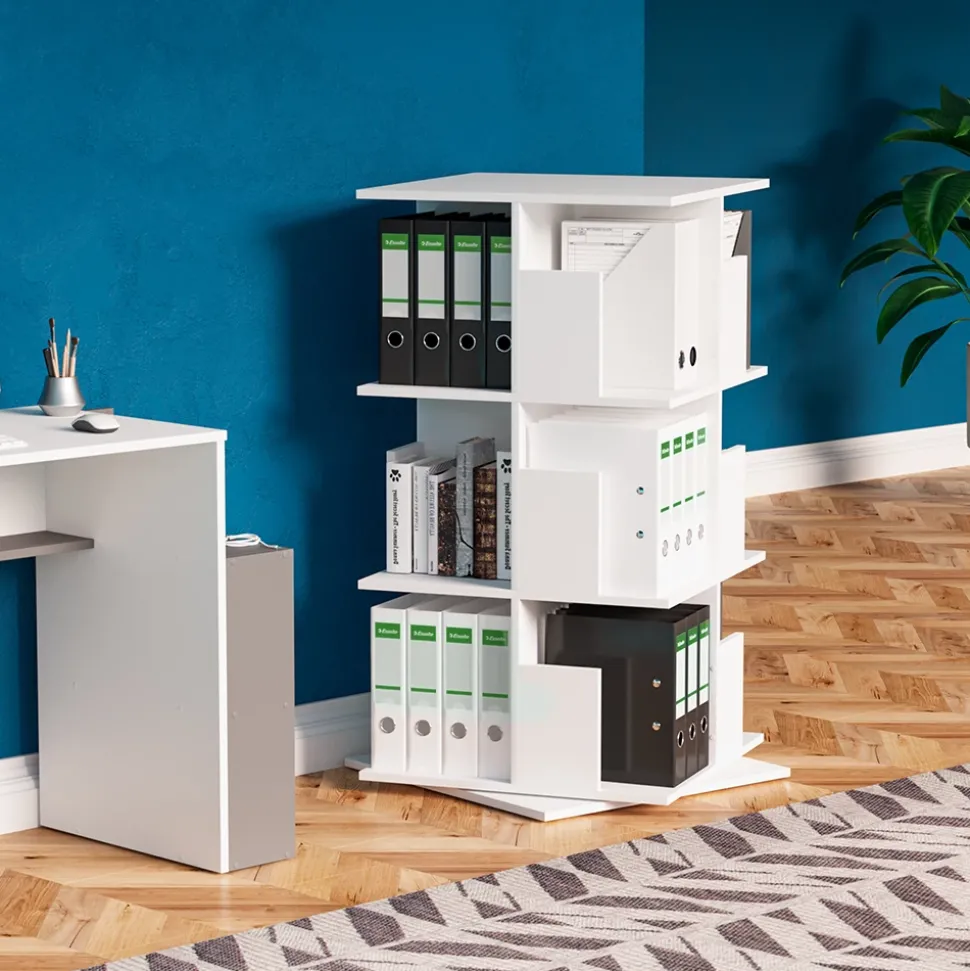 Bücherregal Alfa Weiß 59.7 x 111.4 cm Vicco