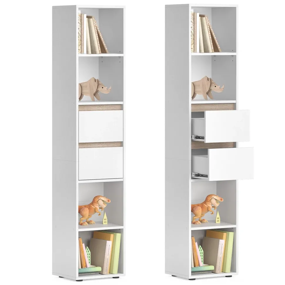 Bücherregal Robert Weiß 36.2 x 171 cm Vicco