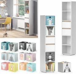 Bücherregal Robert Weiß 36.2 x 171 cm Vicco