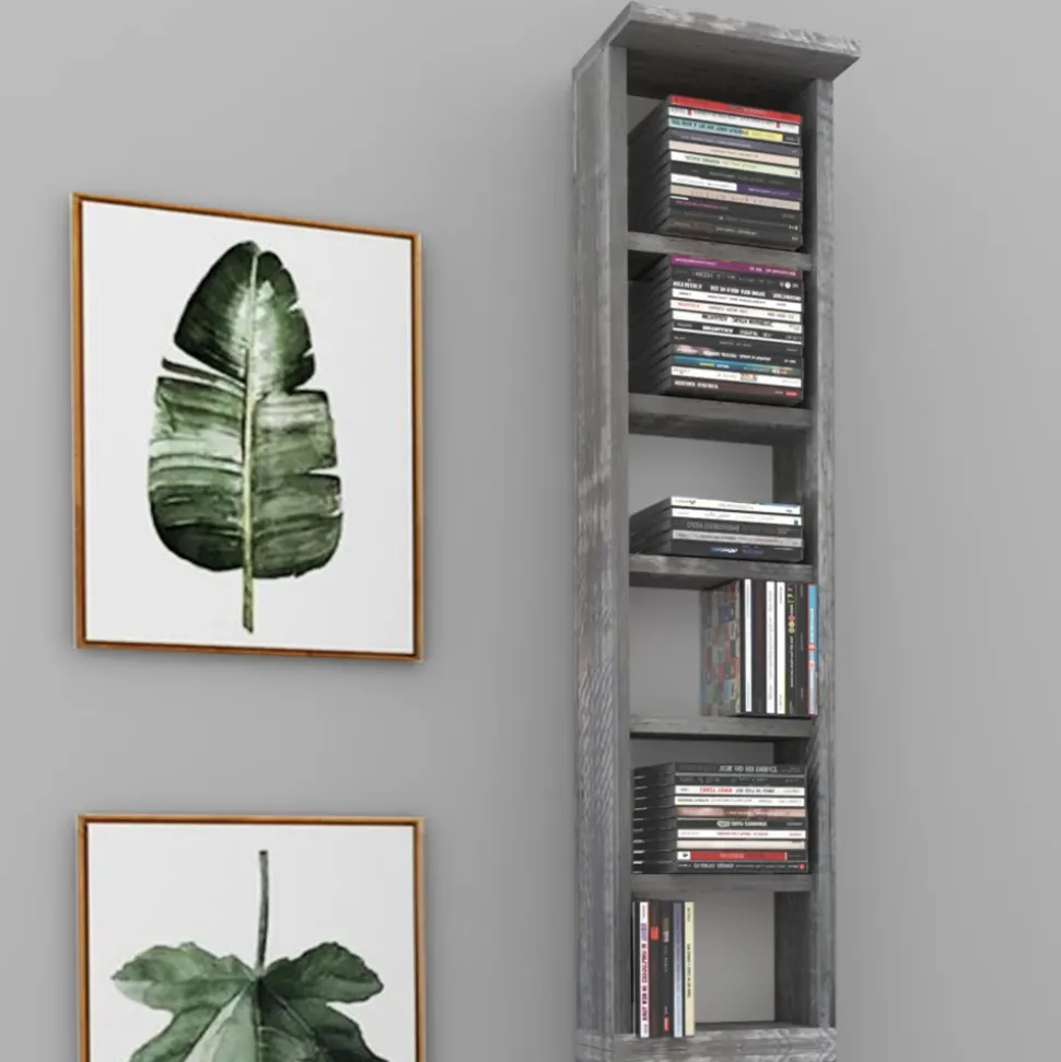 Cd-Regal Beton 21 x 183.6 cm Groß Vicco