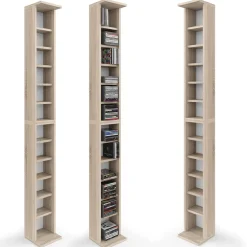 Cd-Regal Sonoma 21 x 183.6 cm Groß Vicco