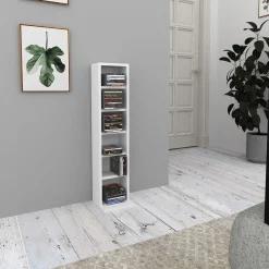 Cd-Regal Weiß 21 x 91.8 cm Vicco