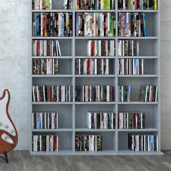 Cd-Regal Jukebox Beton 102 x 178 cm Vicco