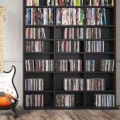 Cd-Regal Jukebox Schwarz 102 x 178 cm Vicco