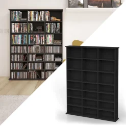 Cd-Regal Jukebox Schwarz 105.4 x 136 cm Vicco