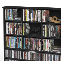 Cd-Regal Jukebox Schwarz 105.4 x 136 cm Vicco