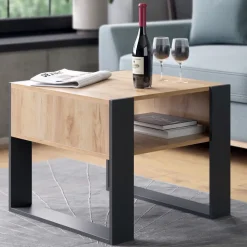 Couchtisch Anthrazit 59.2 x 50.6 cm Vicco