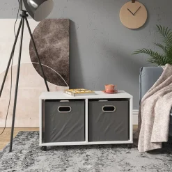 Couchtisch Weiß 72 x 30.8 cm Vicco