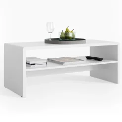 Couchtisch Weiß 99.6 x 39.8 cm Vicco