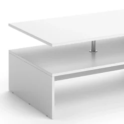 Couchtisch Amato Weiß 90 x 60 cm Vicco