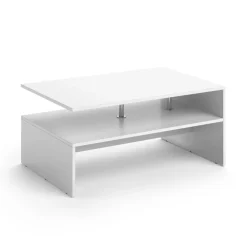 Couchtisch Amato Weiß 90 x 60 cm Vicco