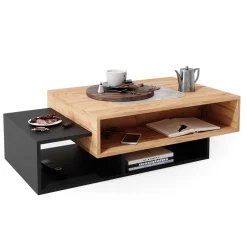 Couchtisch Bari Anthrazit 105 x 60 cm Vicco