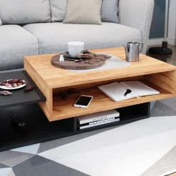 Couchtisch Bari Anthrazit 105 x 60 cm Vicco