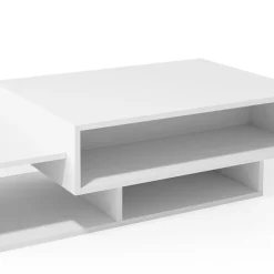 Couchtisch Bari Weiß 105 x 60 cm Vicco