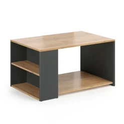 Couchtisch Dario Anthrazit 90 x 59 cm Vicco