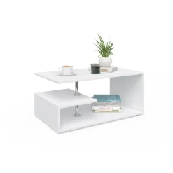 Couchtisch Guillermo Weiß 91 x 52.6 cm Vicco