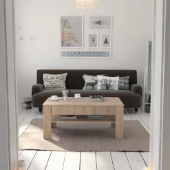 Couchtisch Milan Sonoma 92.2 x 65 cm Vicco