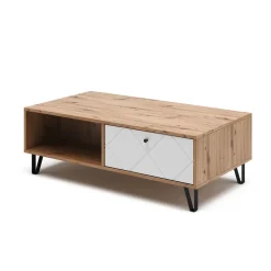 Couchtisch Nizza Artisan-Eiche 110 x 60 cm Vicco