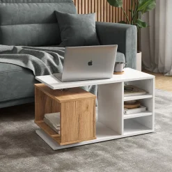 Couchtisch Rafi Weiß 88 x 35 cm Vicco