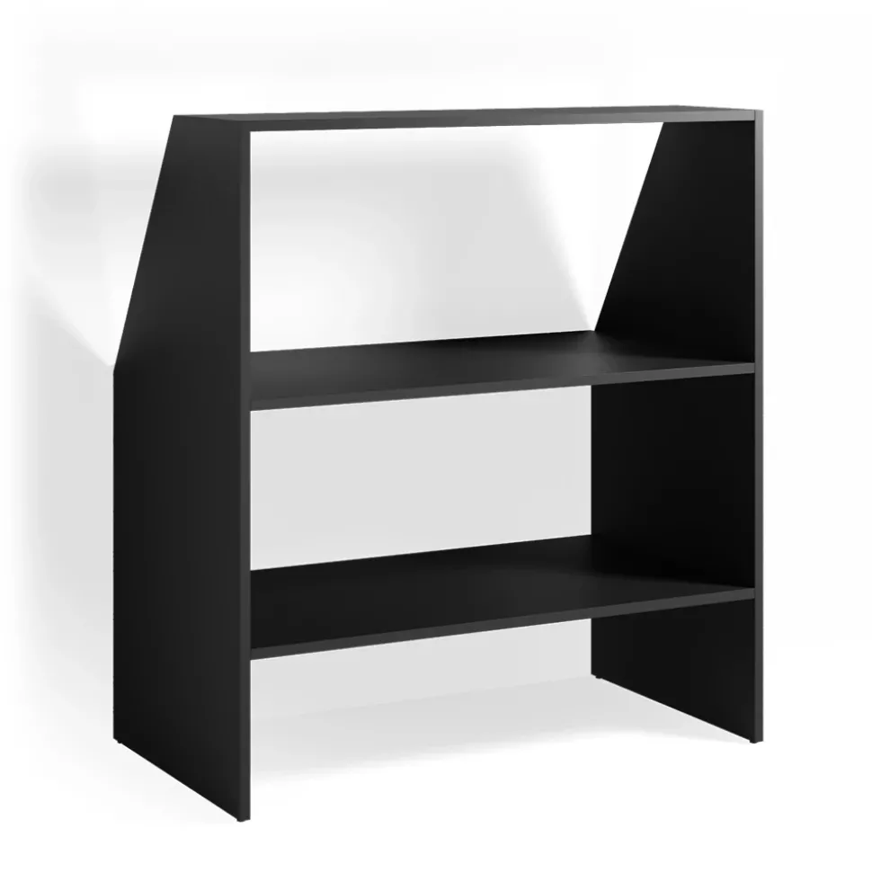 Dachschräge Regal Anthrazit 90 x 100 cm Vicco