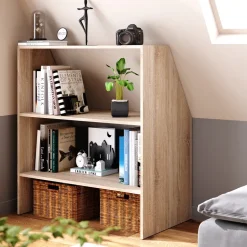 Dachschräge Regal Sonoma 90 x 100 cm Vicco