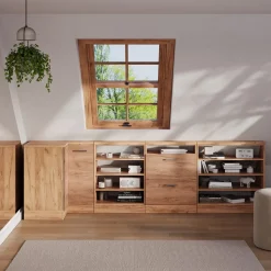 Dachschrägenschrank Eckschrank Rion Goldkraft Eiche 75.6 x 81.6 cm mit 1 Tür Vicco